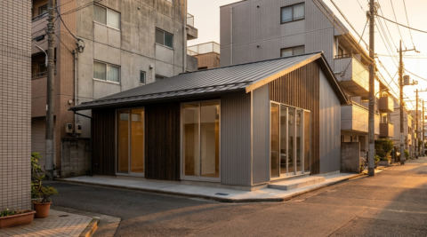 中野区中野 4 — 地下スタジオ + 住居