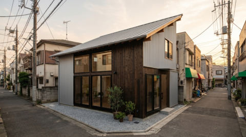 中野区中野 4 — 地下スタジオ + 住居