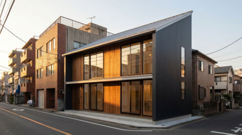 中野区中野 4 — 地下スタジオ + 住居