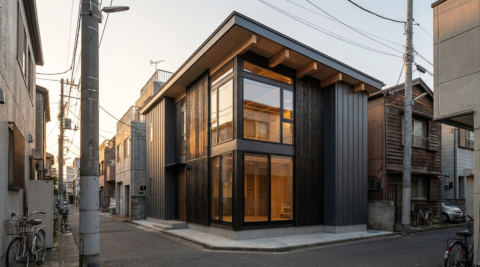 中野区中野 4 — 地下スタジオ + 住居