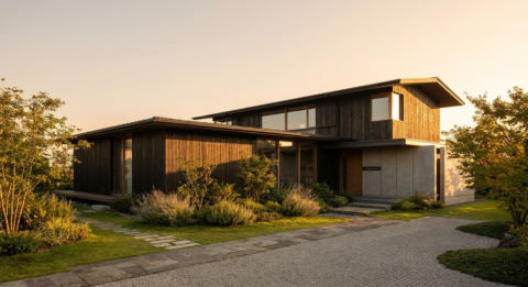Church Street Sunlit Bungalow House