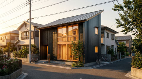 世田谷区代田の家（CLT パネル版）