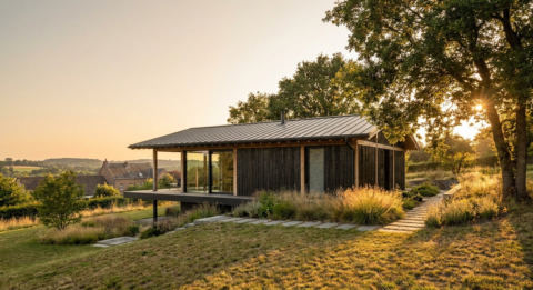 Hilltop Bungalow House
