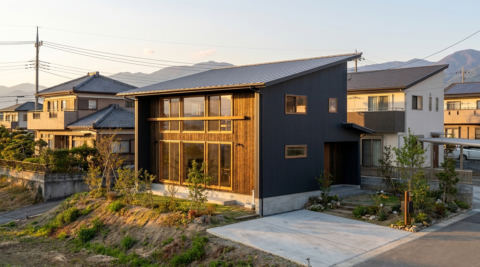 甲府市 平屋の家