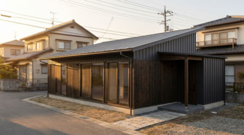 三本柳東の家
