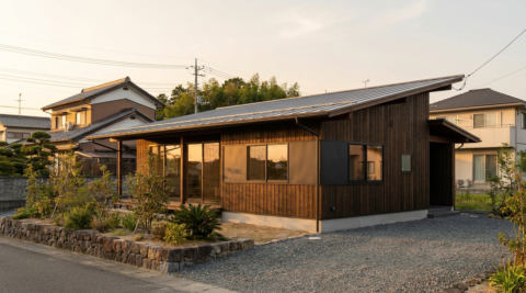 岡山東幸西の家