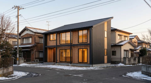 札幌市北区篠路七条の家