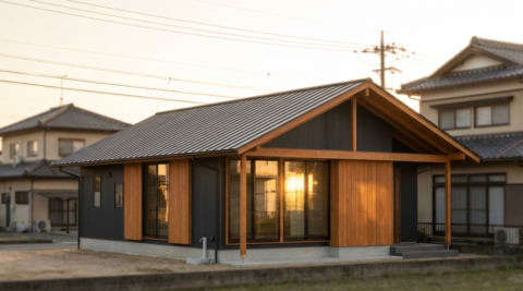 大字東岐波の家