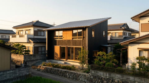 長野・狭小の町家