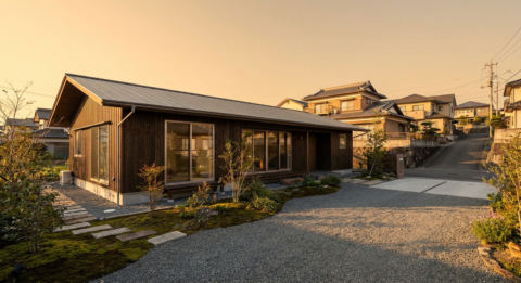 松川の家