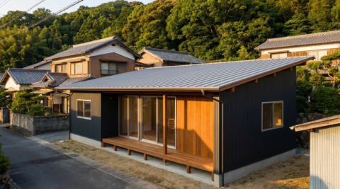下津黒田の家