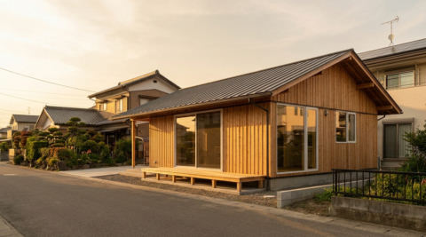 松本市村井町南の家
