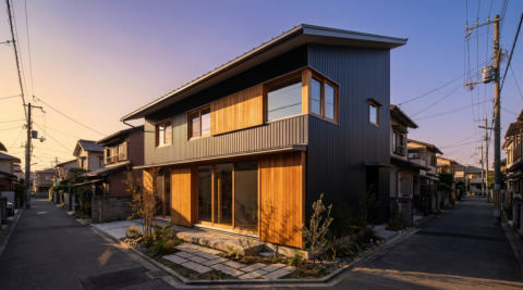 京都市北区上賀茂中ノ河原町の家
