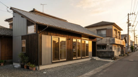川西の丘の家